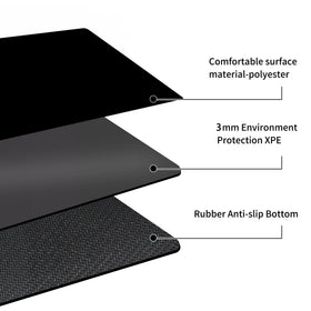AIRCBC commander desk mat offering ample space for cards and accessories.