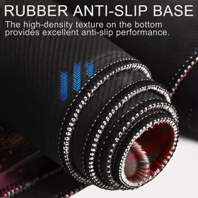 AIRCBC 24x14 inch mat offers ample space for games.