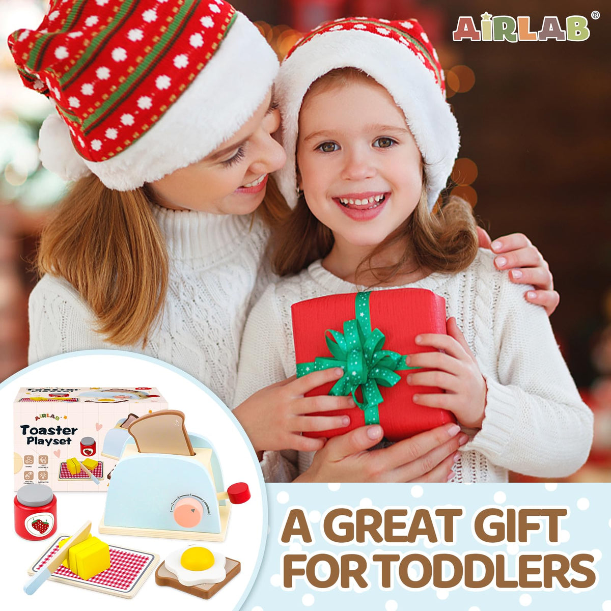 Airlab gift-ready packaging adds excitement to screen-free gifts