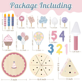 Airlab wooden cake stand perfect for imaginative party hosting and display.