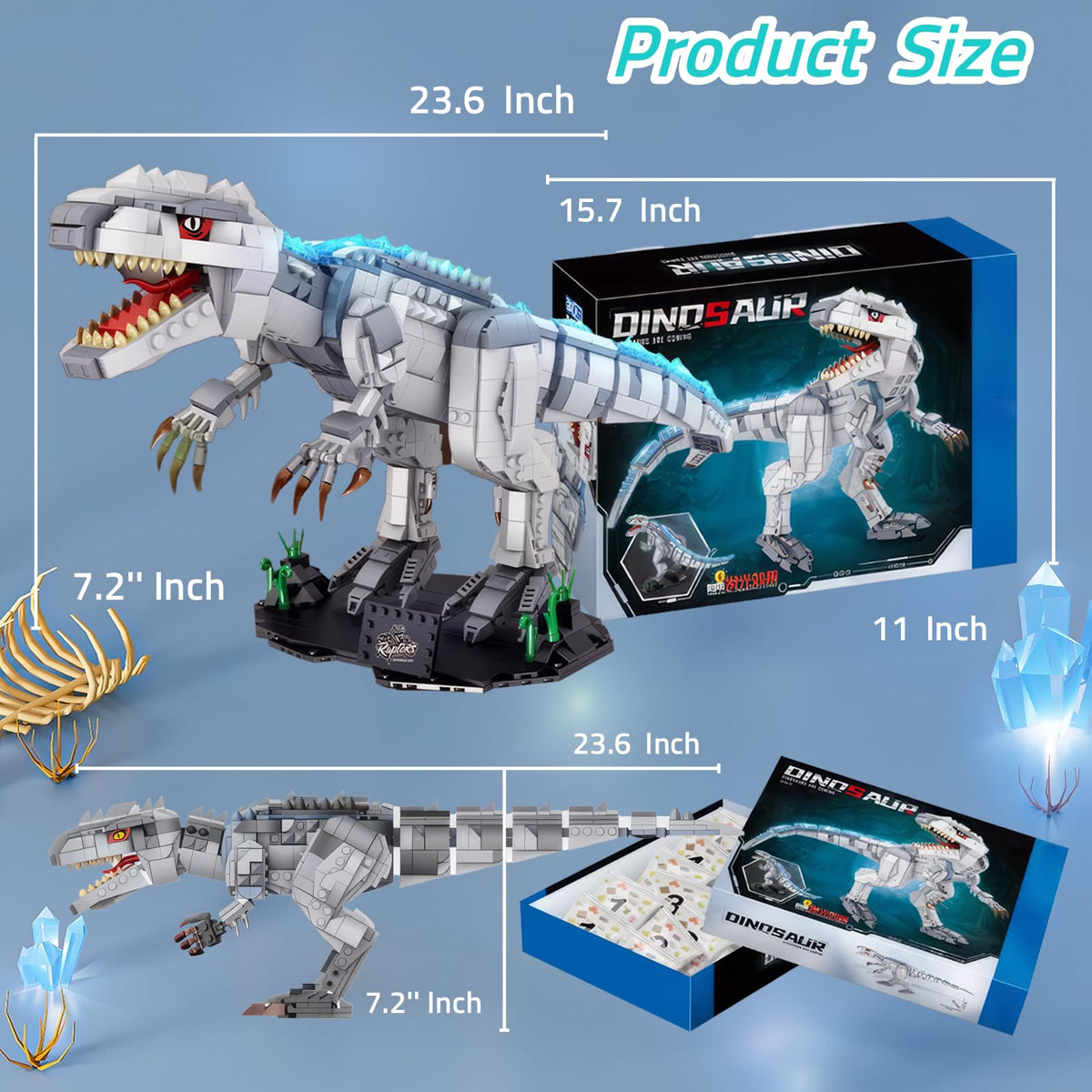 AIRNEY tyrannosaurus display becomes a conversation piece in any room.