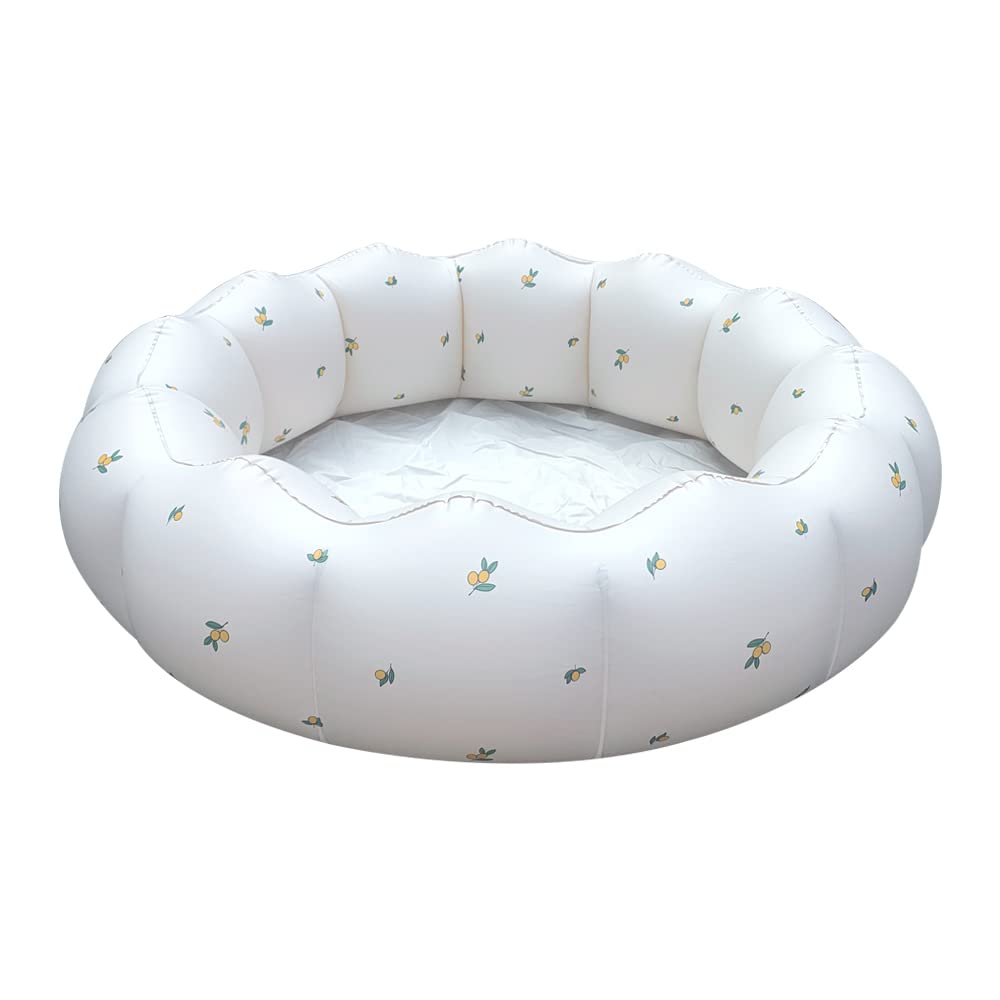 AirSwim inflatable baby pool in backyard for safe outdoor fun