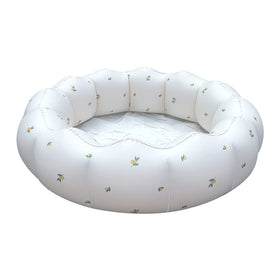 AirSwim inflatable baby pool in backyard for safe outdoor fun