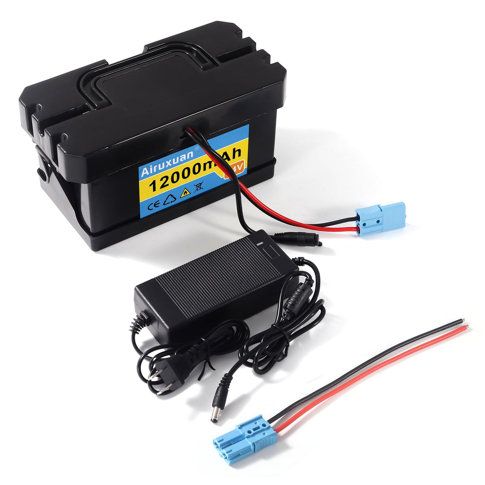 Airuxuan 24V 12Ah battery base assembly powers kid ride-on cars.
