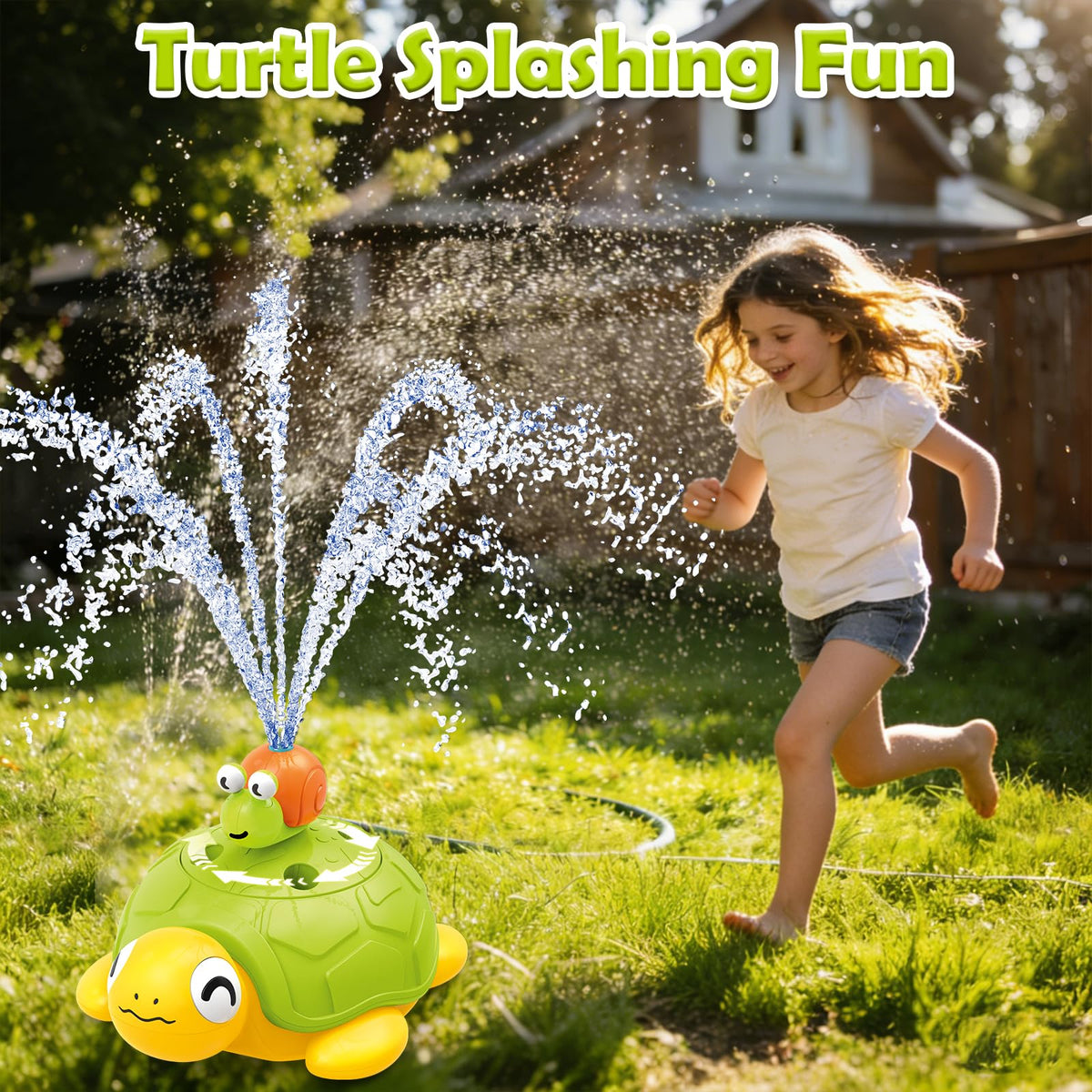 Airyard creates family-friendly outdoor water play moments for multiple ages.
