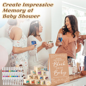 Aisharery DIY decor ideas for baby shower celebrations