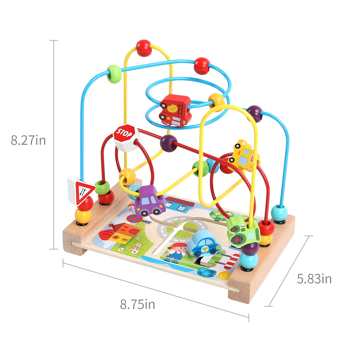 AISHUN smooth wooden surface reduces snags and promotes safe play