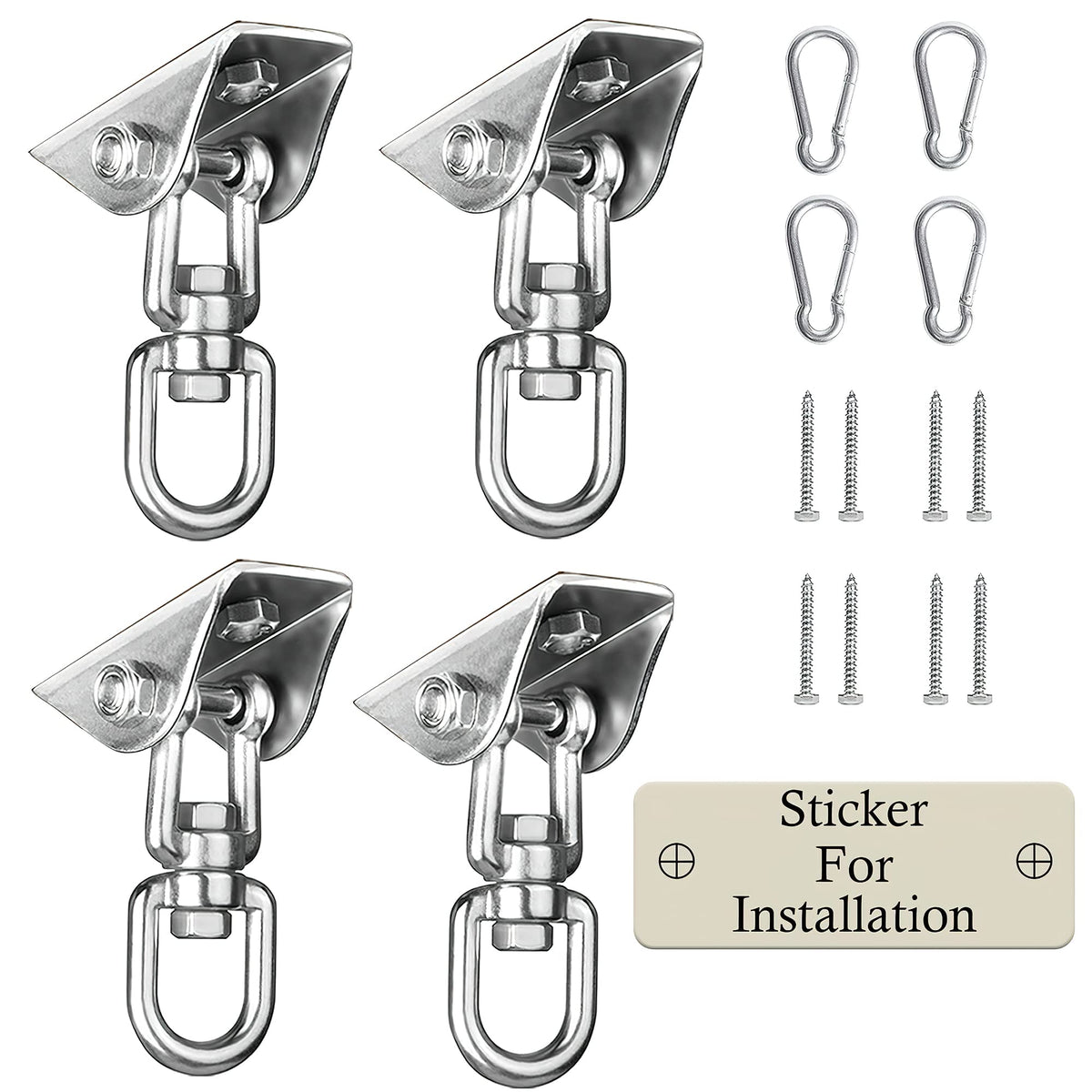 Aisto heavy-duty swing hangers for wooden sets, robust and load-ready