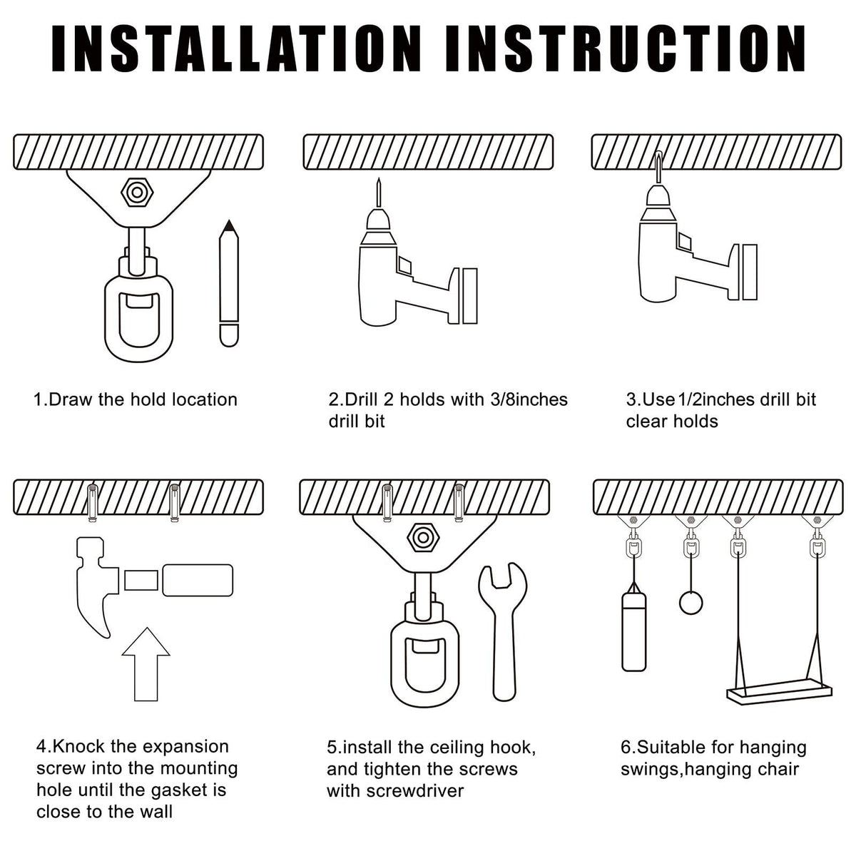 Aisto stainless steel hangers offering outdoor durability and rust resistance.