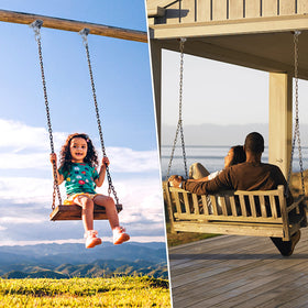 Aisto two-pack swing hangers suitable for multiple setups