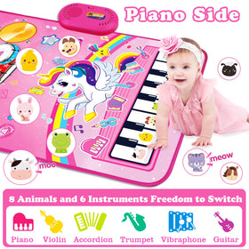 Aitbay 3-in-1 baby toy play area for ages 12-18 months to 3 years