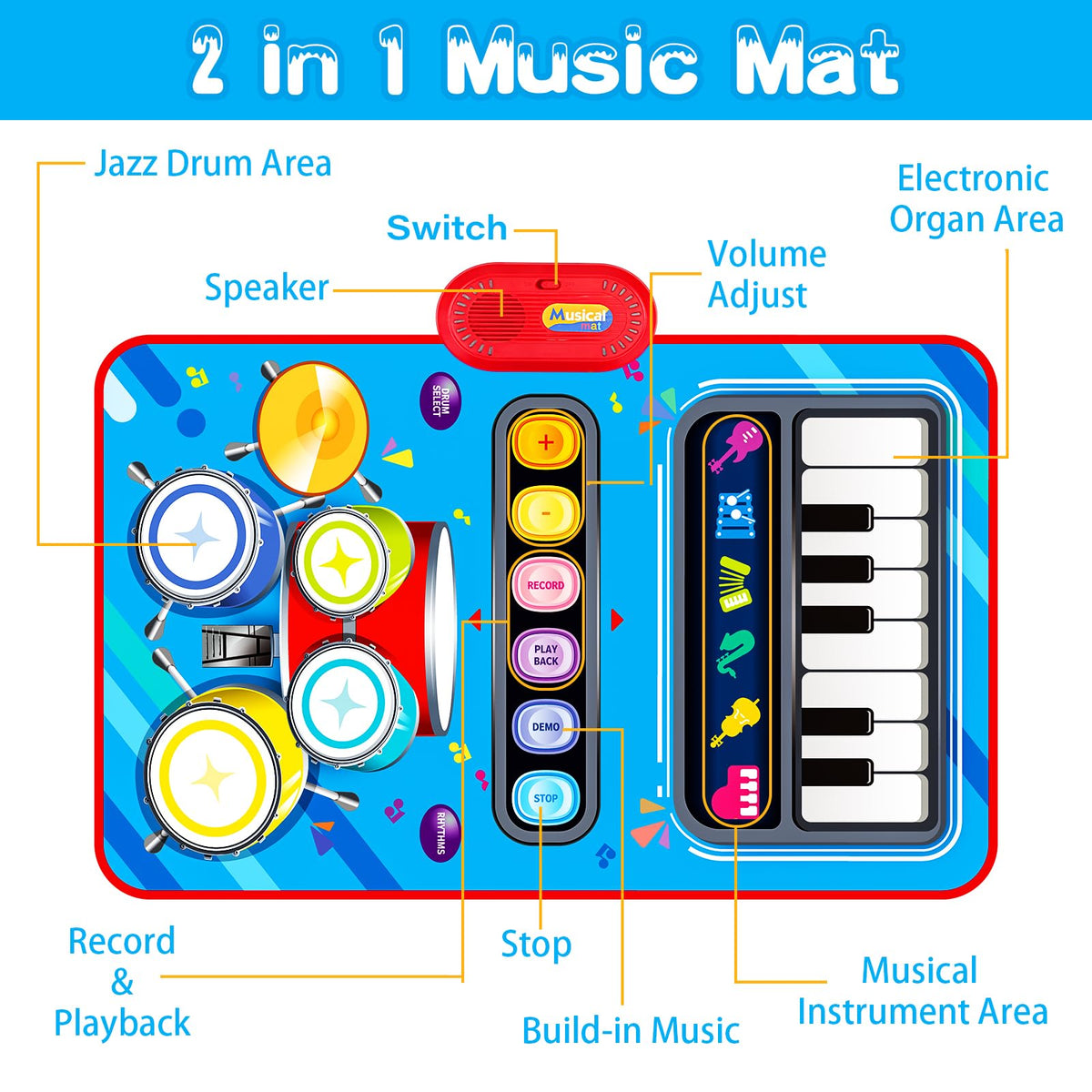 Aitbay portable design allows quick folding and storage between playtimes.