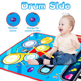 Aitbay toddler musical mat with interactive area for active play.