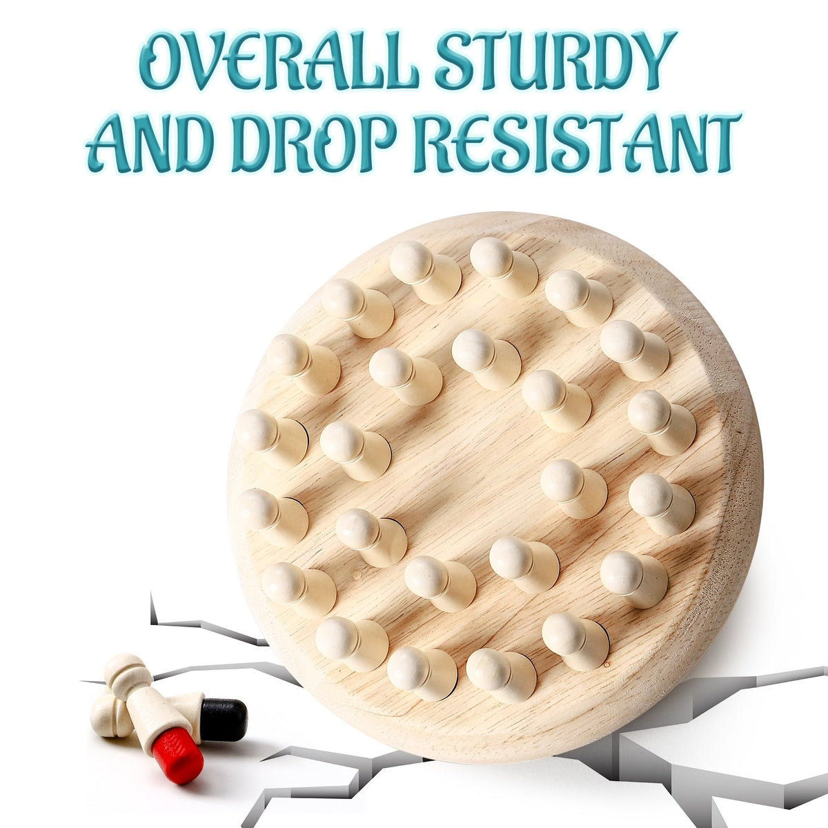 AIUAZA portable wooden game for home and travel moments