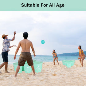 Aivalas buckets feature safe, burr-free edges for comfortable play.