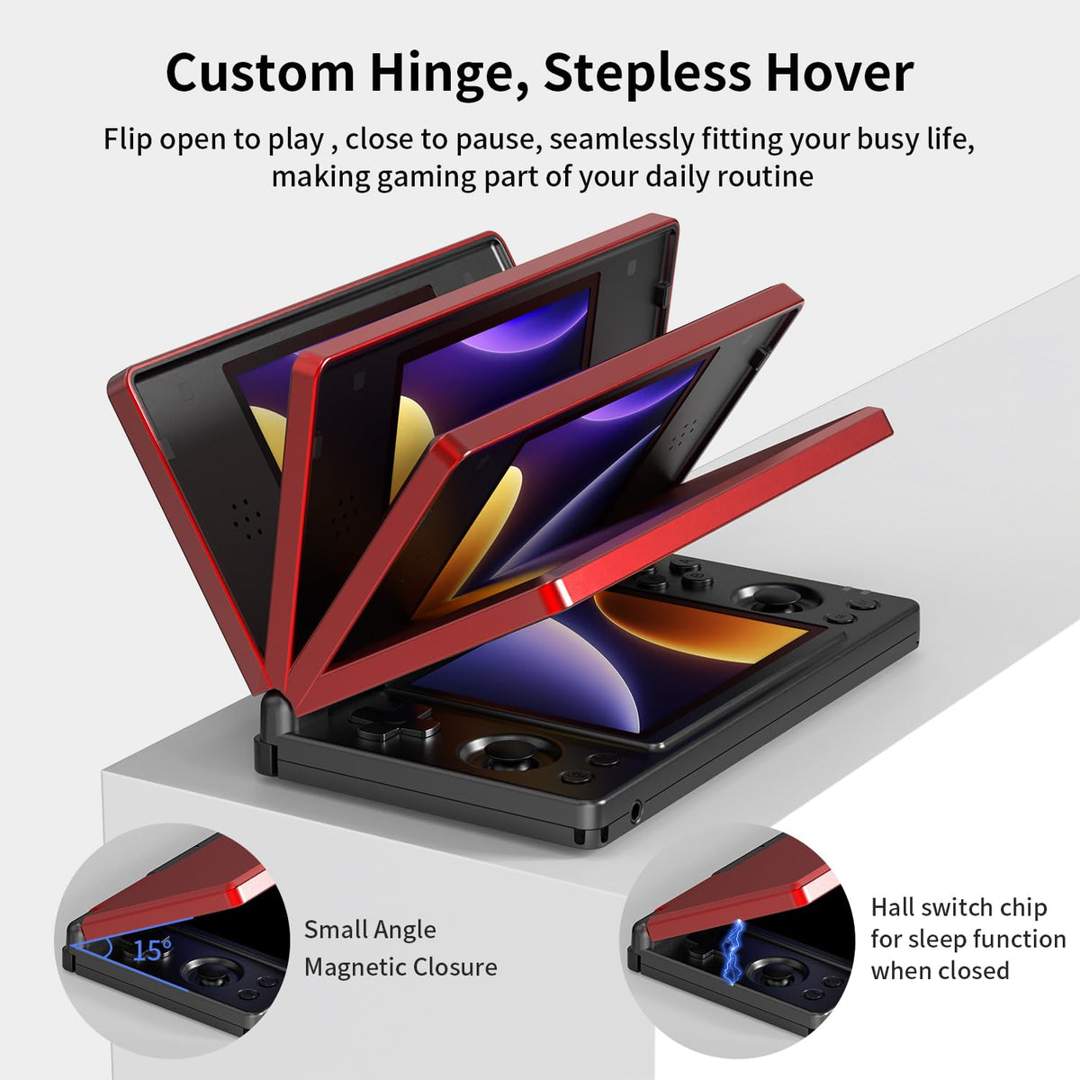 Aivuidbs RG DS 6-axis gyro supports responsive motion sensing during play
