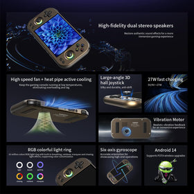 Aivuidbs RG477M 5300mAh battery supports long handheld play sessions