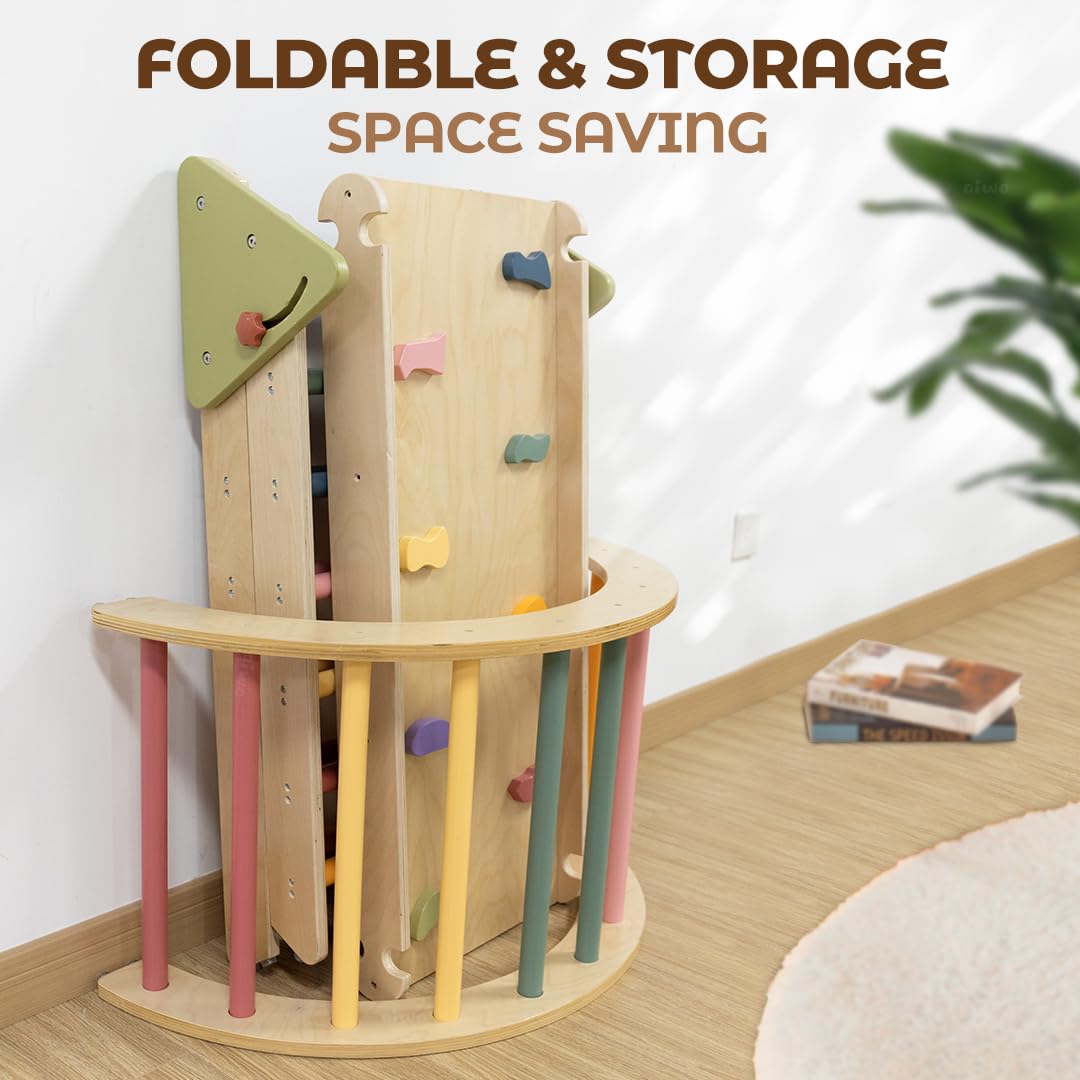 aiwo 160 lb capacity supports energetic toddlers during playtime.