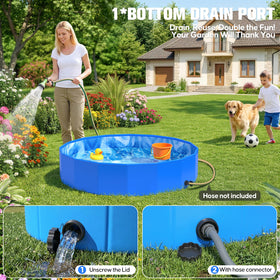AixPool features 16 reinforced panels for durable, spacious bathing area.