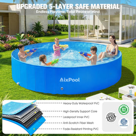 AixPool 2026 easy cleaning scene demonstrates simple maintenance.