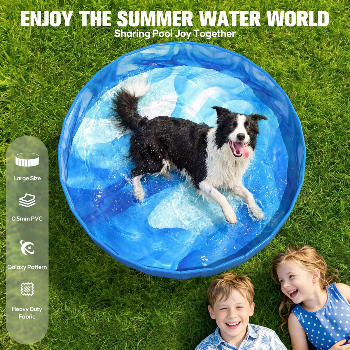 AixPool multi-purpose dog pool doubles as tub and splash area