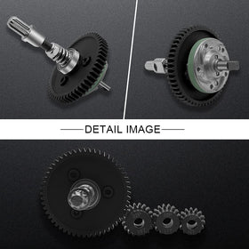 AIYIHOBBY 6878 packaging contents showing clutch, pinions, screws and couplers