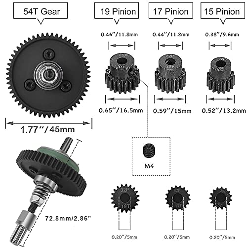 AIYIHOBBY 6878 15T pinion for flexible gearing options