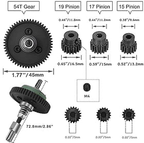 AIYIHOBBY 6878 15T pinion for flexible gearing options