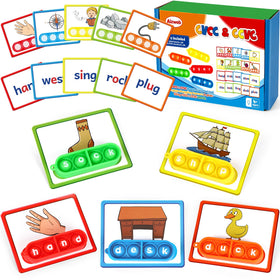 Aizweb CVCC & CCVC Word Game front view for focused phonics practice.