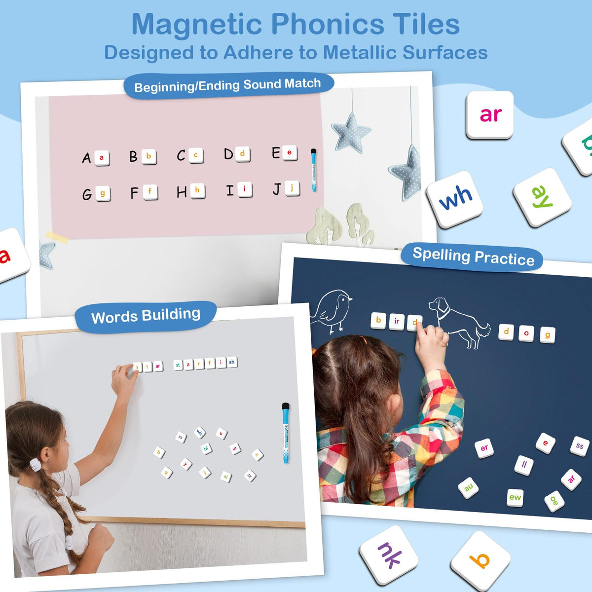 Aizweb Phonics Ending Sound Match aids word-building practice.