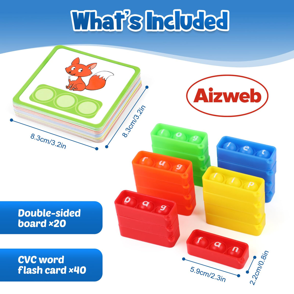 Aizweb on-the-go phonics game aids focus and relaxation.
