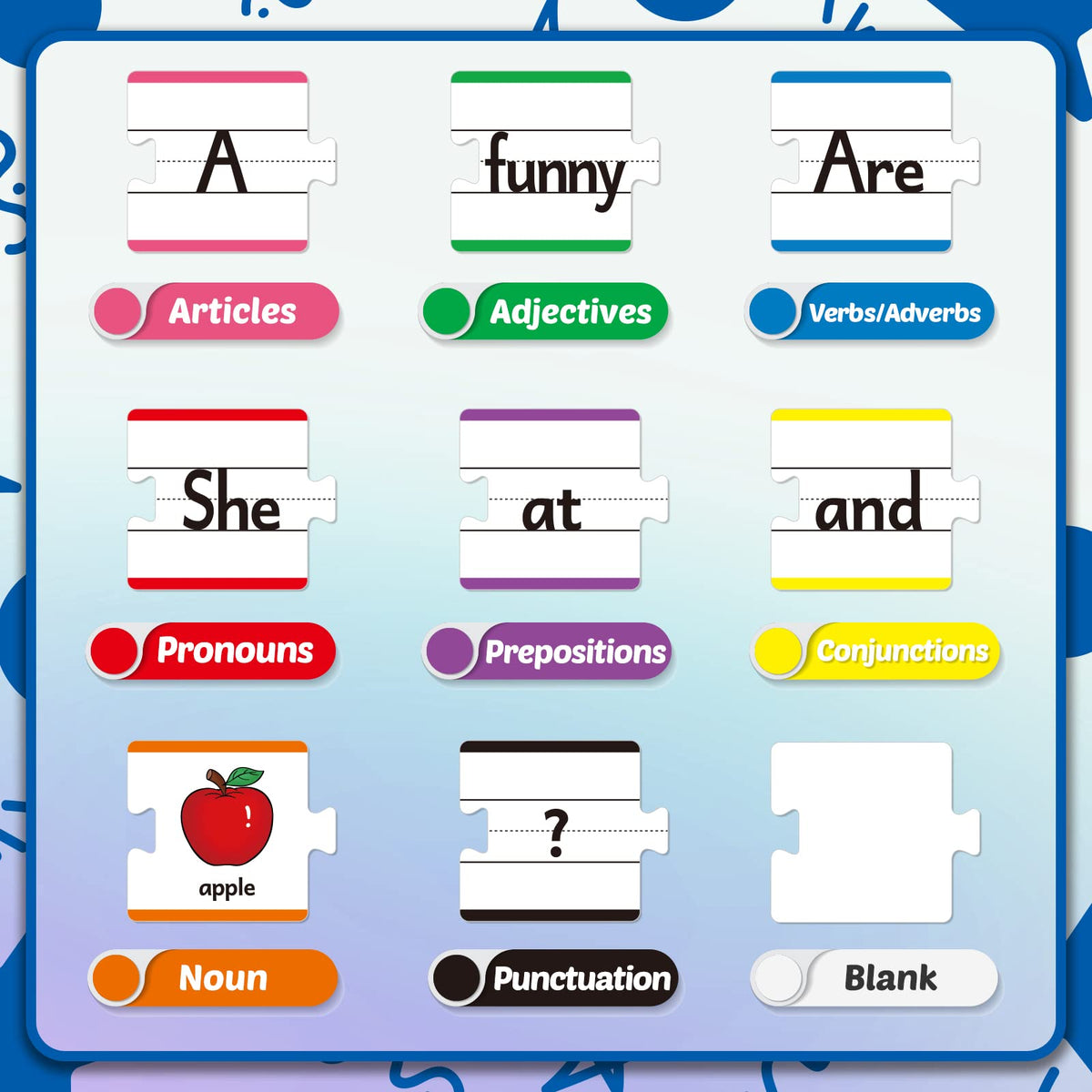 Aizweb sight word puzzles support early reading and sentence formation.