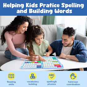 Aizweb Phonics Word-Building Tiles boost hands-on spelling activities.