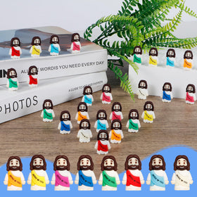 ajabavbd eco-friendly material jesus figurine safe for kids