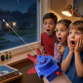 AJJKKA Spider Web Shooters rechargeable battery enables quick launches.