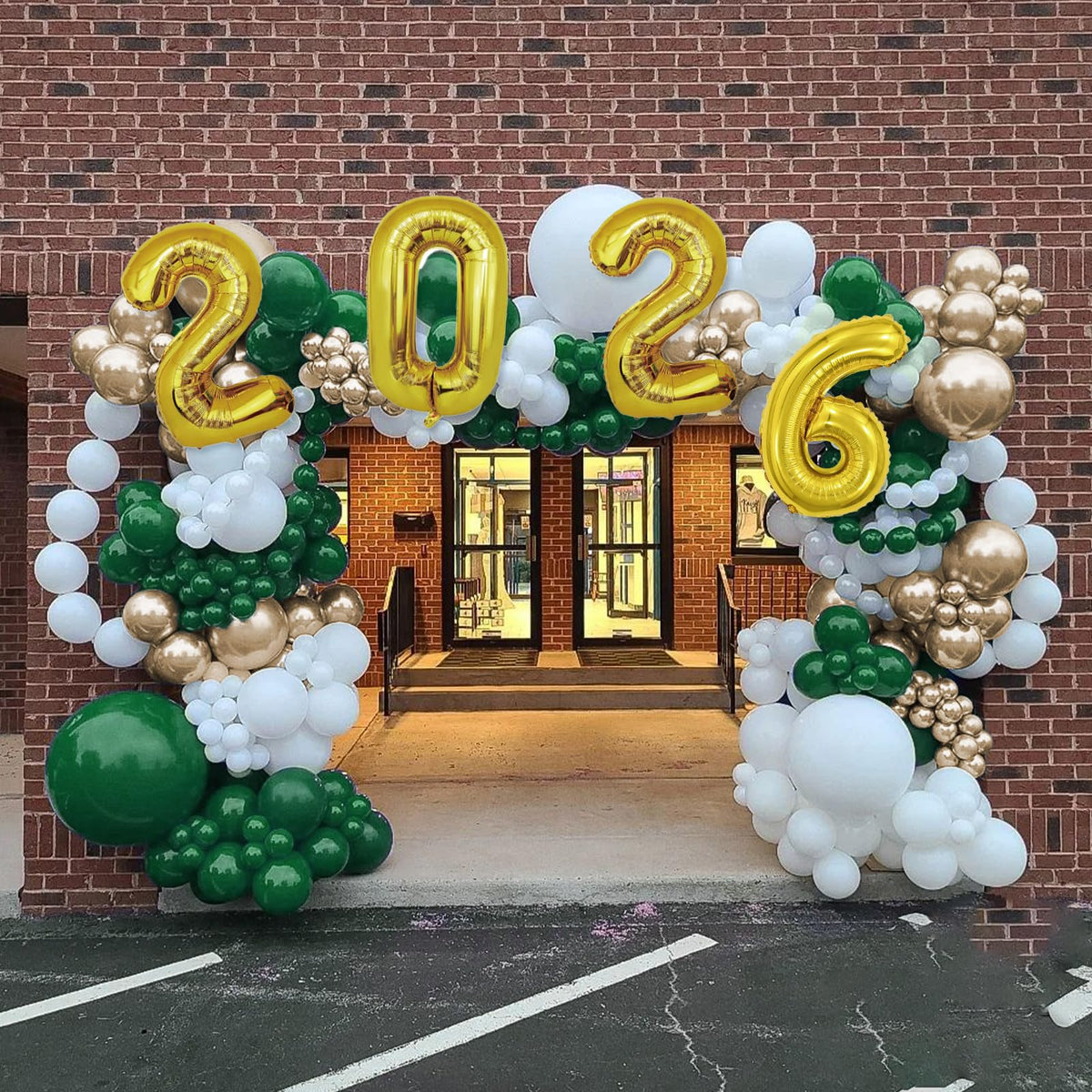 AJOYEGG gold balloons 18-inch shine in photos and decorations
