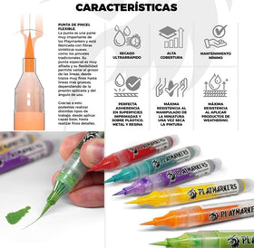 AK Interactive Playmarkers AKM031 Gold marker for plating effects