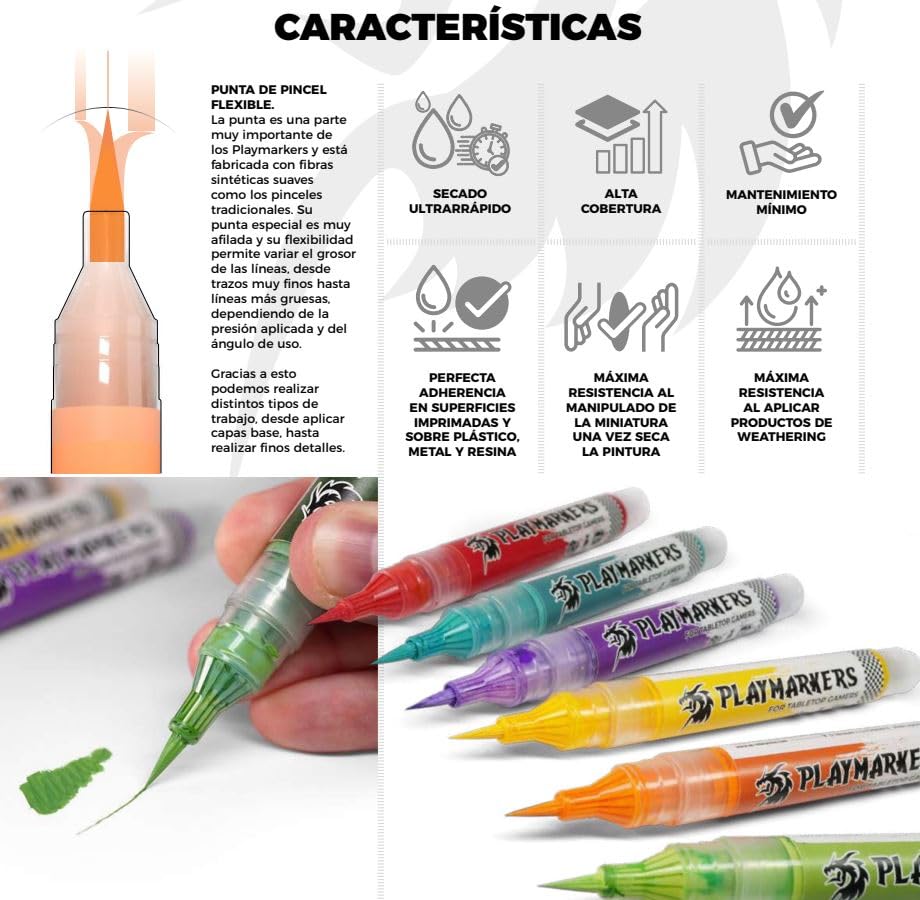 AK Interactive Playmarkers AKM031 Gold marker for plating effects