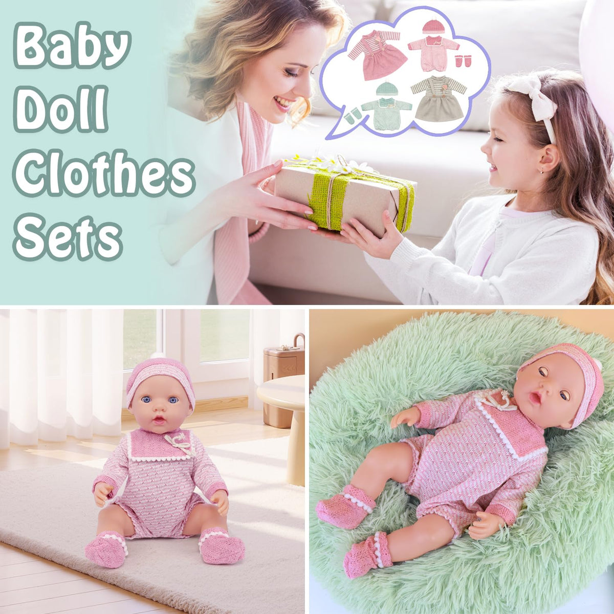 AK KYC outfits collection for 18-inch dolls supporting imaginative storytelling