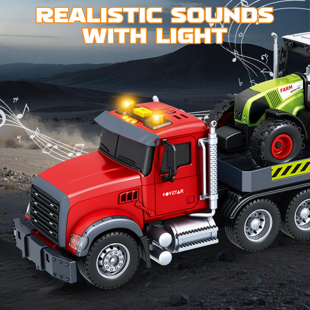 Aka Supaku detachable cab shown ready for solo driving play.