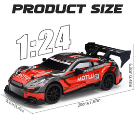 Aka Supaku 2.4GHz remote for stable multiplayer racing.