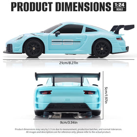 Aka Supaku RC Drift Car 4WD drivetrain aids confident cornering on varied surfaces