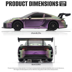 Aka Supaku RC Drift Car with drift tires ready for smooth indoor surfaces.