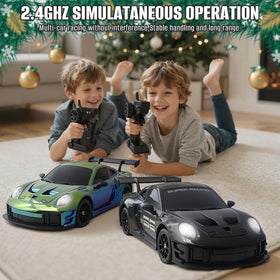 Aka Supaku drift tires and racing tires swap for varied surface traction.