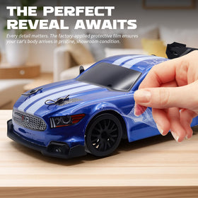 Aka Supaku RC Drift Car dual battery compartment for extended play