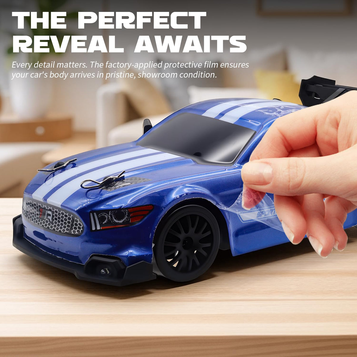 Aka Supaku RC Drift Car dual battery setup extends playtime.