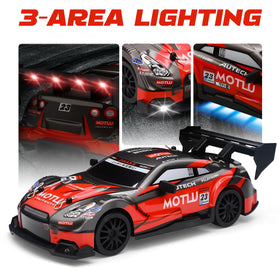 Aka Supaku RC Drift Car tail lights boost visibility and nighttime signaling.