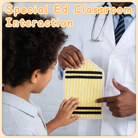 AKAIXI Crayon Sensory Tile fluffy texture soothes calming play moments.