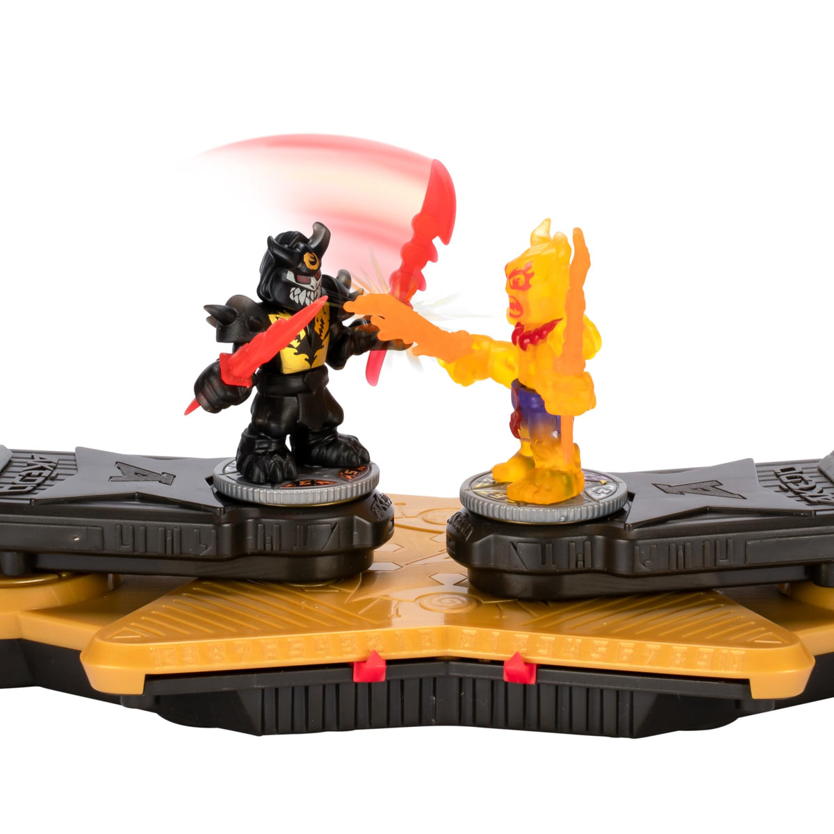 Akedo exclusive Supreme Flame Hi-Ashi figure ready for fiery duels