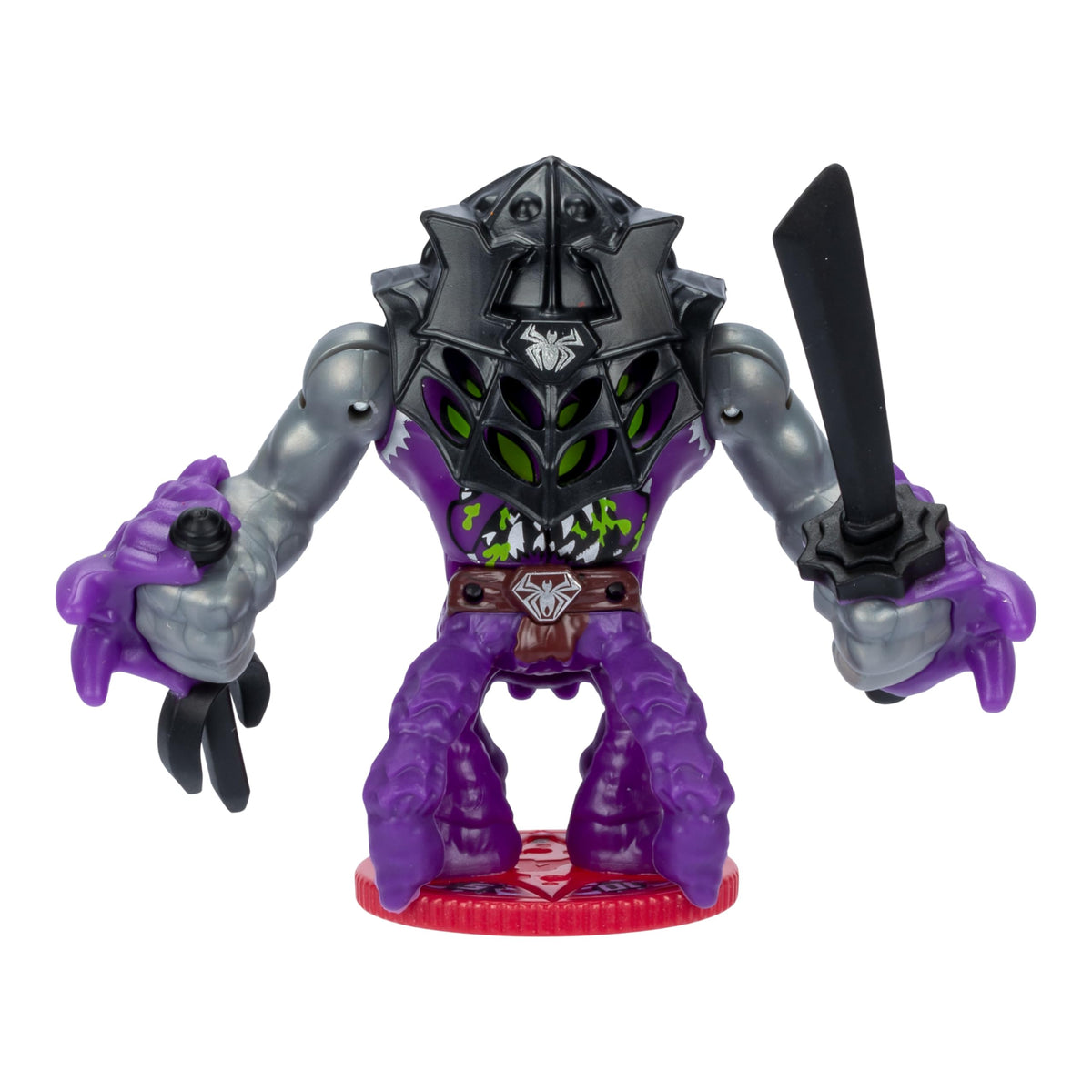 Akedo Web Weaver comes with purple-grey controller for exclusive battle control.